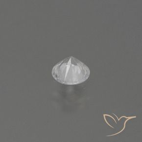 Sapphire Gemstone in 4.3 mm Size for Sale, Sapphire Stone in White Color