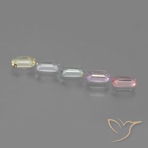 Sapphire Gemstones in 6 x 4 mm (calibrated) Size for Sale, Sapphire Stones in Multicolor Color