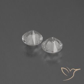 Sapphire Gemstones in 4.5 mm (calibrated) Size for Sale, Sapphire Stones in White Color