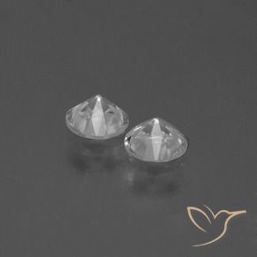 Sapphire Gemstones in 4.5 mm (calibrated) Size for Sale, Sapphire Stones in White Color
