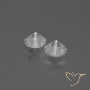 Sapphire Gemstones in 4.5 mm (calibrated) Size for Sale, Sapphire Stones in White Color