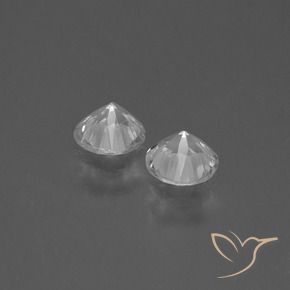 Sapphire Gemstones in 4.5 mm (calibrated) Size for Sale, Sapphire Stones in White Color