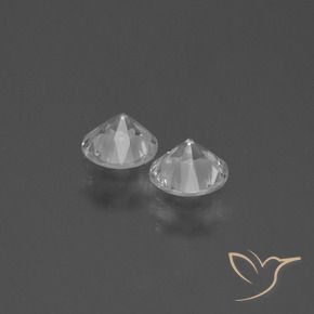 Sapphire Gemstones in 4.5 mm (calibrated) Size for Sale, Sapphire Stones in White Color
