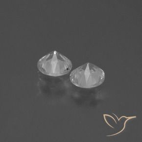 Sapphire Gemstones in 4.5 mm (calibrated) Size for Sale, Sapphire Stones in White Color
