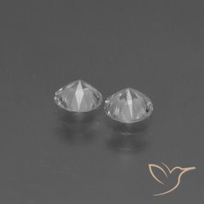 Sapphire Gemstones in 4.5 mm (calibrated) Size for Sale, Sapphire Stones in White Color