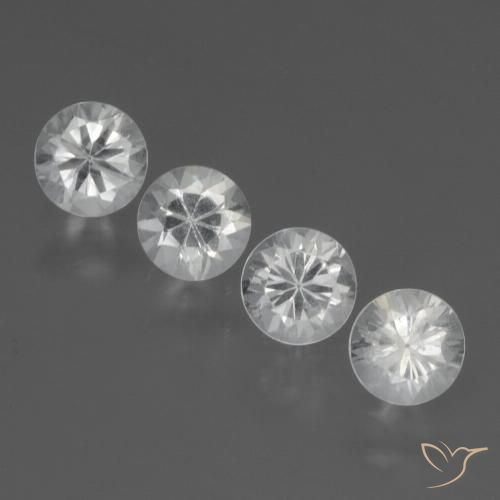 Blanco Zafiro Gema - 0.4ct Corte Diamante (ID: 445270)