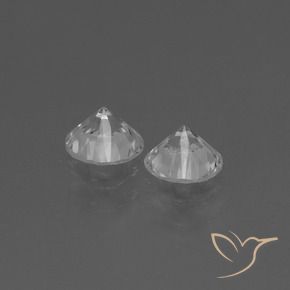 Sapphire Gemstones in 4.5 mm (calibrated) Size for Sale, Sapphire Stones in White Color