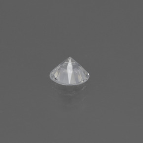 Sapphire Gemstone in 4.6 mm Size for Sale, Sapphire Stone in White Color