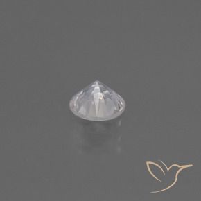Sapphire Gemstone in 4.5 mm (calibrated) Size for Sale, Sapphire Stone in White Color
