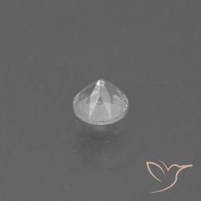 Sapphire Gemstone in 4.4 mm Size for Sale, Sapphire Stone in White Color