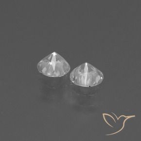 Sapphire Gemstones in 4.5 mm (calibrated) Size for Sale, Sapphire Stones in White Color