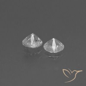 Sapphire Gemstones in 4.5 mm (calibrated) Size for Sale, Sapphire Stones in White Color