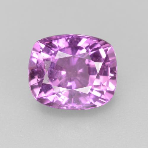 Púrpura violeta Zafiro Gema - 1.4ct Corte en Forma Cojín (ID: 447671)