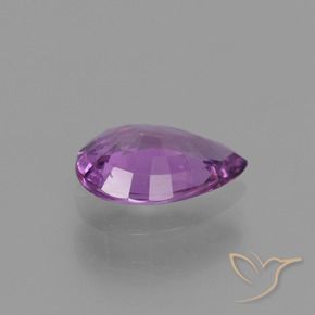 Sapphire Gemstone in 8.8 x 6.3 mm Size for Sale, Sapphire Stone in Medium Violet Color