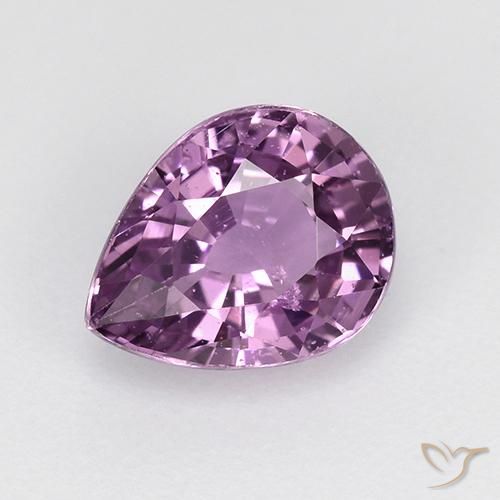 1.26ct Natural Intense Mauve Sapphire, Pear Shape, VS
