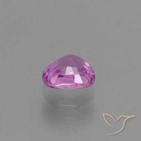 Sapphire Gemstone in 6 x 5.5 mm Size for Sale, Sapphire Stone in Medium Purple Color