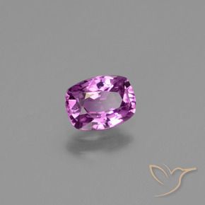 1.04 ct Purple Sapphire Stone, Natural Sapphire in Cushion-Cut Shape for Sale