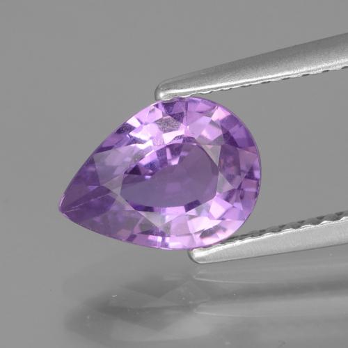 Medium Violet Sapphire Gem - 1.6ct Pear Facet (ID: 447722)