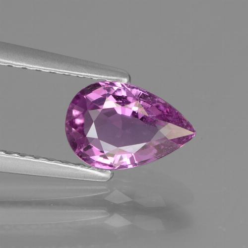 1.1ct Pear Facet Pinkish Violet Sapphire for sale thumb image of 1.1ct Pear Facet Pinkish Violet Sapphire (ID: 447726)
