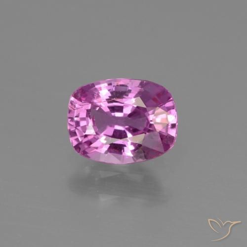 1.03ct Natural Intense Purple Sapphire, Cushion, VS