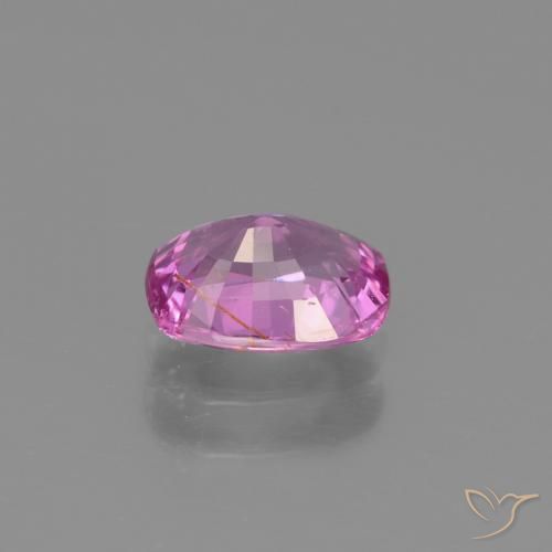 Sapphire Gemstone in 7 x 5 mm (calibrated) Size for Sale, Sapphire Stone in Intense Purple Color