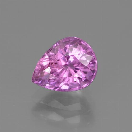 Pinkish Purple Sapphire Gem - 1.8ct Pear Facet (ID: 447775)