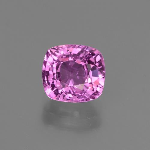 Medium-Dark Purple Zaffiro Gem - 1.4ct Taglio a cuscino (ID: 447790)