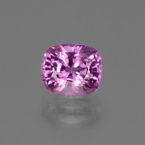 Rosaig-lila Saphir Edelstein - 1.2ct Kissenschliff (ID: 447794)