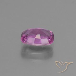 Sapphire Gemstone in 7.5 x 5.6 mm Size for Sale, Sapphire Stone in Medium Purple Color