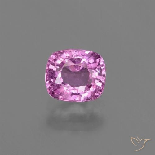 Zaffiro viola da 1,07 ct, taglio a cuscino da 5,9 x 5,2 mm proveniente dalla Tanzania, Photo A