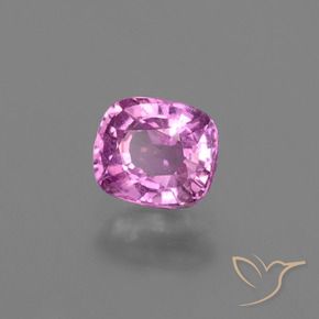1.07 ct Purple Sapphire Stone, Natural Sapphire in Cushion-Cut Shape for Sale