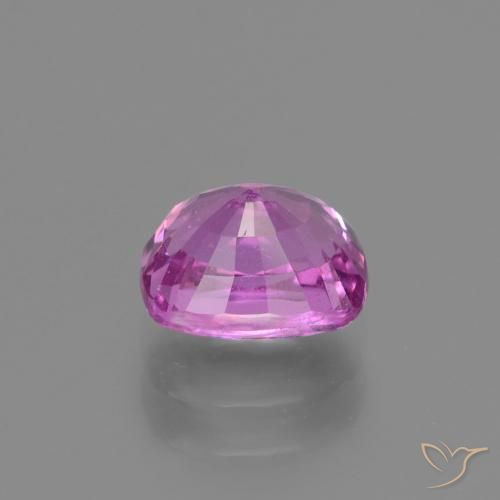 Sapphire Gemstone in 6.8 x 5.4 mm Size for Sale, Sapphire Stone in Medium Purple Color