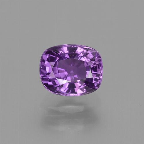 Medium Violet Saphir Edelstein - 1.5ct Kissenschliff (ID: 448502)