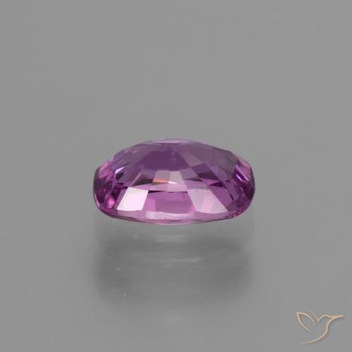 Sapphire Gemstone in 7.5 x 5.4 mm Size for Sale, Sapphire Stone in Electric Purple Color