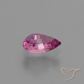 Sapphire Gemstone in 7.5 x 5 mm Size for Sale, Sapphire Stone in Reddish Purple Color