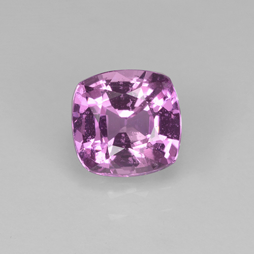 Medium Pinkish Purple Сапфир Камень - 1.1ct Огранка Подушечка (ID: 448587)
