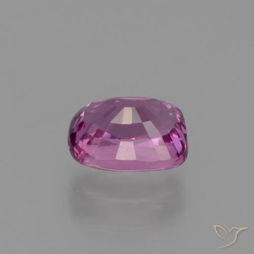Sapphire Gemstone in 6.4 x 5.1 mm Size for Sale, Sapphire Stone in Medium-Dark Purple Color