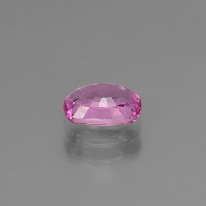 Sapphire Gemstone in 7 x 5 mm (calibrated) Size for Sale, Sapphire Stone in Medium Pink Color