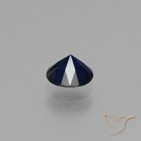 Sapphire Gemstone in 5.5 mm (calibrated) Size for Sale, Sapphire Stone in Dark Blue Color