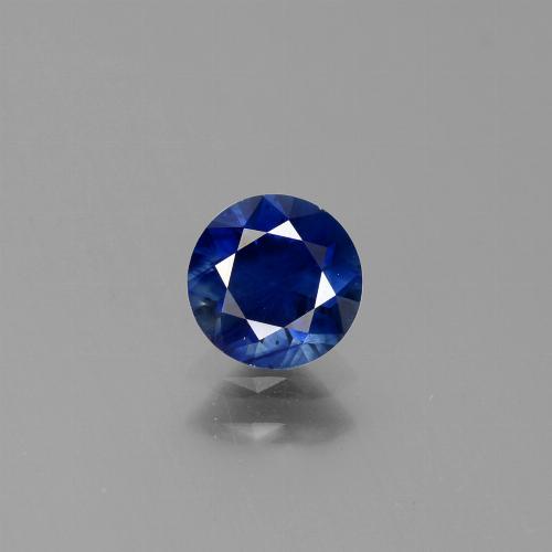 Королевский синий Сапфир Камень - 0.7ct Бриллиантовая Огранка (ID: 449751)
