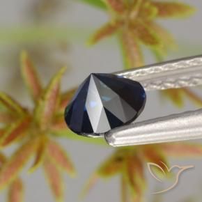 Sapphire Gemstone in 5 mm (calibrated) Size for Sale, Sapphire Stone in Deep Blue Color