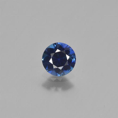 Dark Blue Sapphire Gem - 0.6ct Diamond-Cut (ID: 449774)