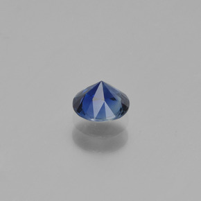 Sapphire Gemstone in 5.5 mm (calibrated) Size for Sale, Sapphire Stone in Dark Blue Color