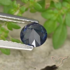 Sapphire Gemstone in 5 mm (calibrated) Size for Sale, Sapphire Stone in Royal Blue Color