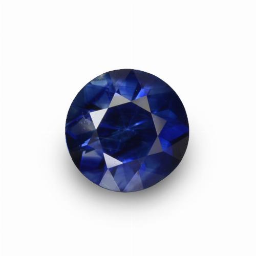 Royal Blue Sapphire Gem - 0.8ct Diamond-Cut (ID: 449821)
