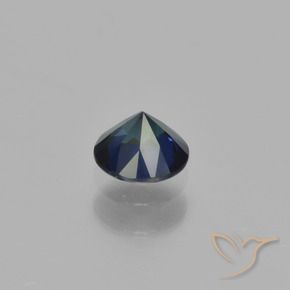 Sapphire Gemstone in 5 mm (calibrated) Size for Sale, Sapphire Stone in Twilight Blue Color