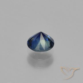 Sapphire Gemstone in 5 mm (calibrated) Size for Sale, Sapphire Stone in Dark Blue Color