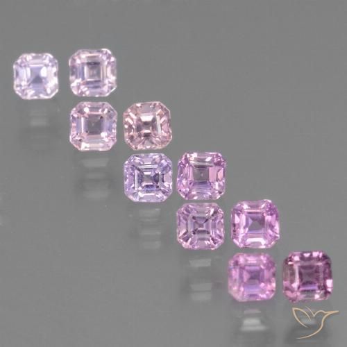 Multicolor Zafiro Gema - 0.2ct Corte octagonal (ID: 450331)