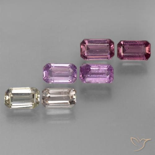 0.4ct Octagon Step Cut Multicolor Sapphire for sale thumb image of 0.4ct Octagon Step Cut Multicolor Sapphire (ID: 450515)