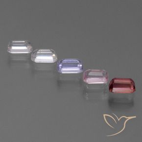 Sapphire Gemstones in 5.2 x 3.2 mm Size for Sale, Sapphire Stones in Multicolor Color